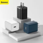 Bộ sạc nhanh, nhỏ gọn Baseus Super Si Quick Charger 20W dùng cho iPhone 12/iP11/XS Max (Type C, 20W/18W, PD/QC3.0 Quick charger) Bộ sạc nhanh, nhỏ gọn Baseus Super Si Quick Charger 20W dùng cho iPhone 12/iP11/XS Max (Type C, 20W/18W, PD/QC3.0 Quick charger)