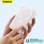 Pin Sạc Dự Phòng Không Dây Tích Hợp Nam Châm Baseus Magnetic Wireless Charging Power bank 20000mAh 20W Pin Sạc Dự Phòng Không Dây Tích Hợp Nam Châm Baseus Magnetic Wireless Charging Power bank 20000mAh 20W